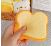 Toast Squeeze Toy