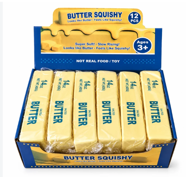 butter squishy light yellow