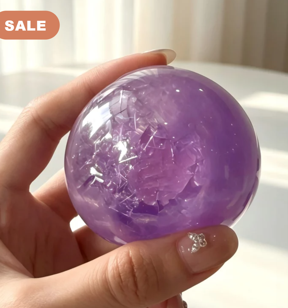 Purple Bingsu Bead Ball