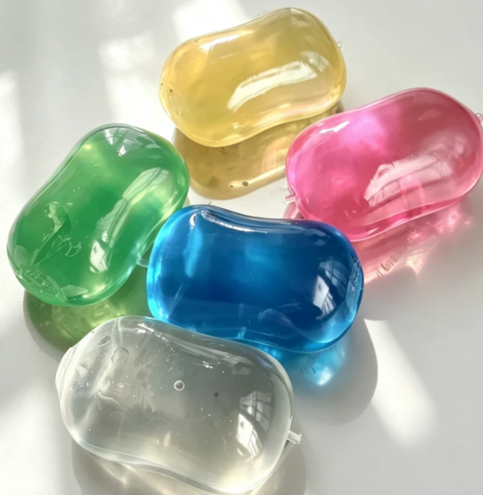coconut oil multicolor firm soap bar squishy