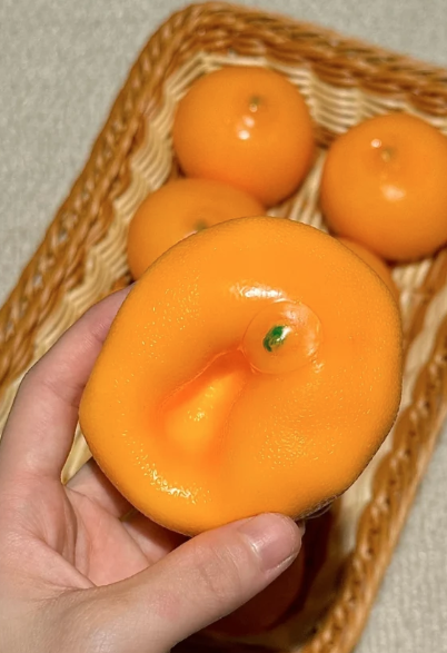 Vaseline coconut oil mandarin/orange squishy