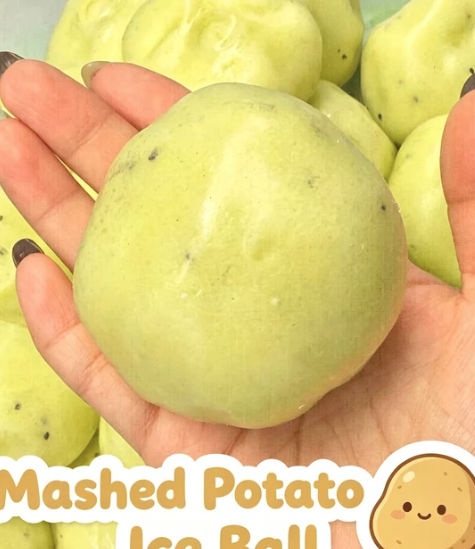 Mashed potato coconut oil squishy
