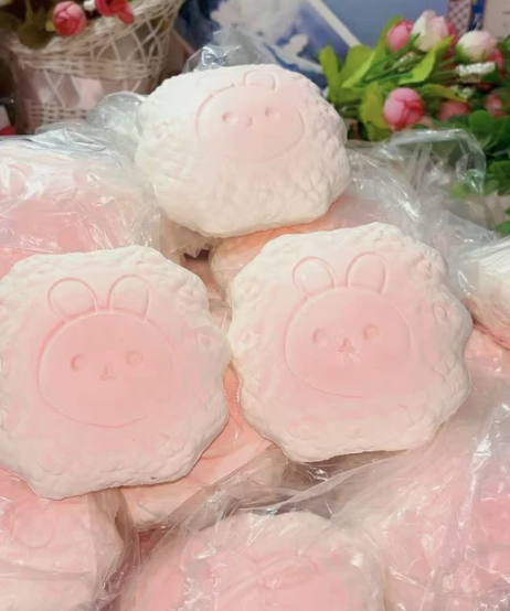 Slow rising pink squishy
