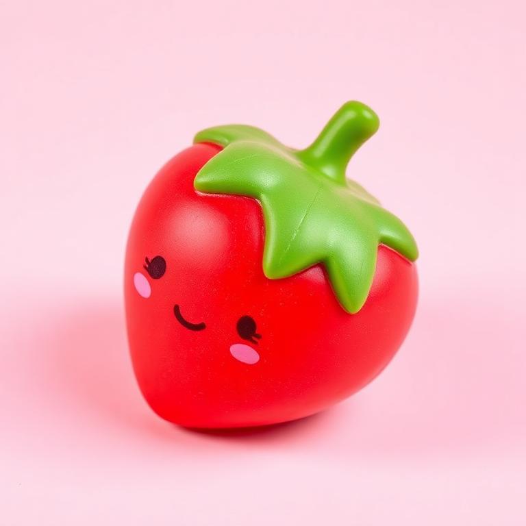 Strawberry Crunchy Squishy
